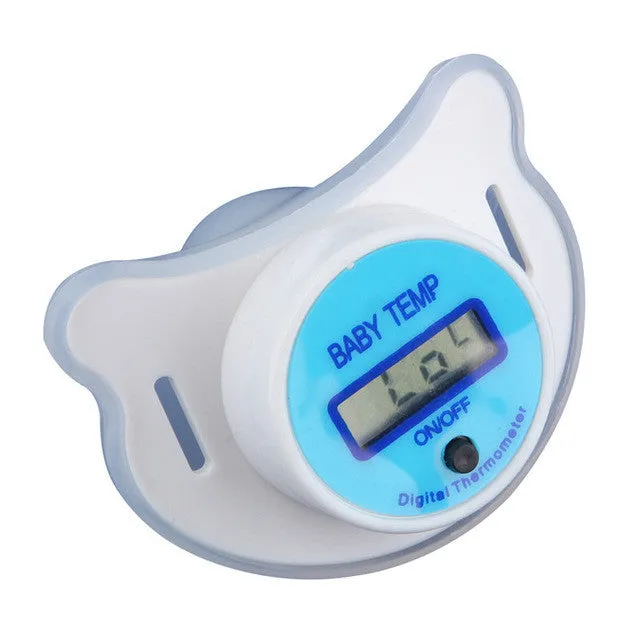 0-4years Pacifiers for Babies Baby Nipples Comfort Electronic Mouth Thermometer Double Use Safety Convenience Pacifier