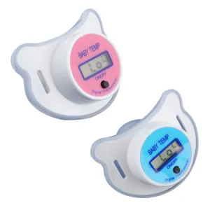 0-4years Pacifiers for Babies Baby Nipples Comfort Electronic Mouth Thermometer Double Use Safety Convenience Pacifier