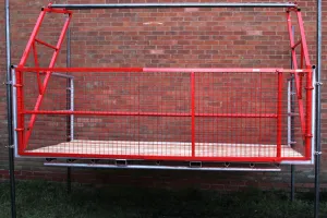 Adjustable Loading Bay Gate (2.4m - 4m) with Side Arms Only