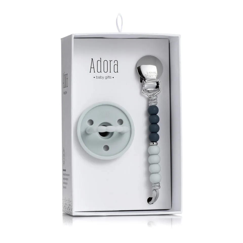 Adora Pacifier And Clip Gift Set