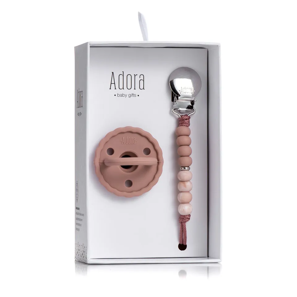 Adora Pacifier And Clip Gift Set