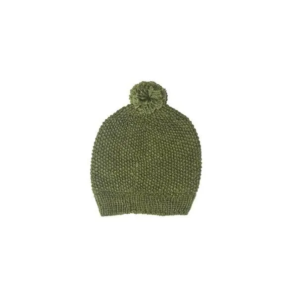 Alpaca Moss Hat - Plant Dyed