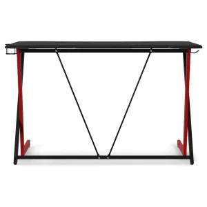 Alphason Phantom Gaming Desk - Black & Red | AW9200