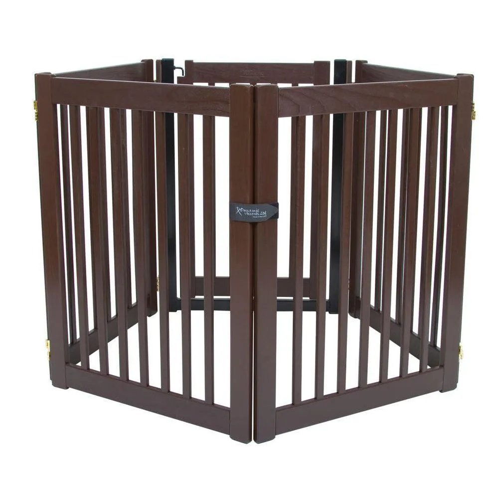 Amish Handcrafted EZ Free Standing Wood Gates