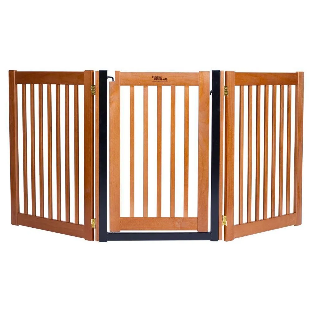 Amish Handcrafted EZ Free Standing Wood Gates