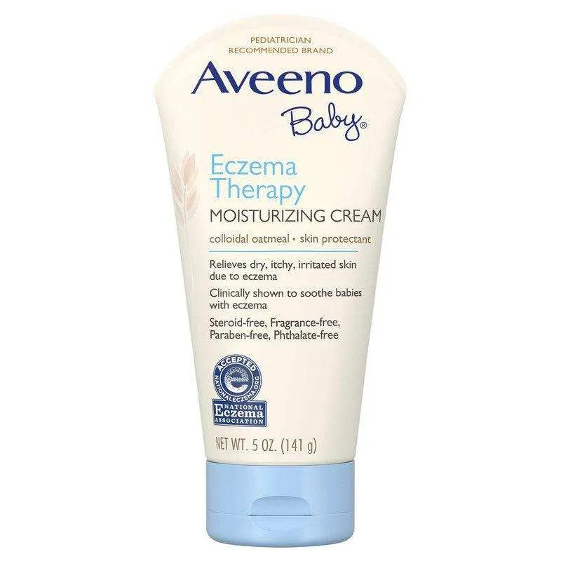 Aveeno Baby Eczema Therapy Moisturizing Cream for Dry Itchy Skin - 5oz