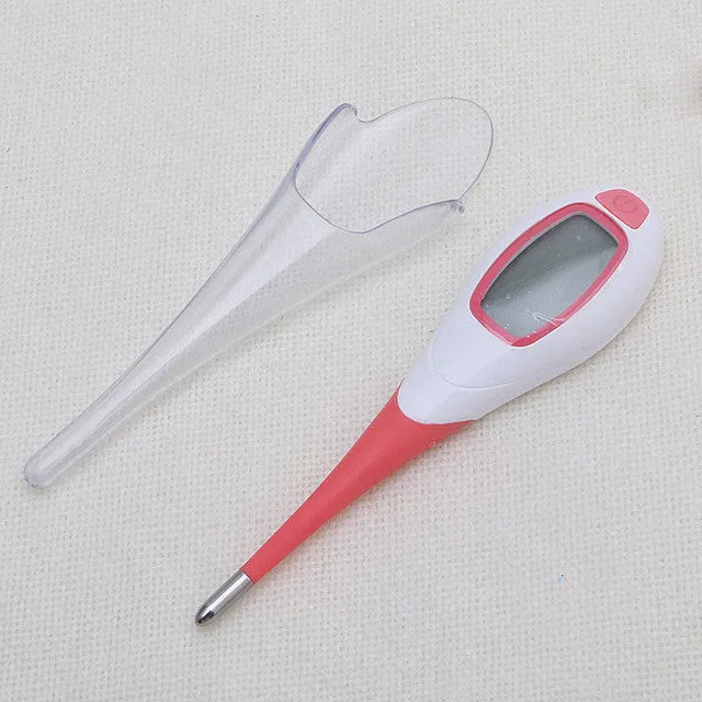 Baby Adult Fever Alert Function Digital Body Soft Head Oral Alar Thermometer New