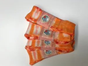 Bamboo Socks in Cantaloupe