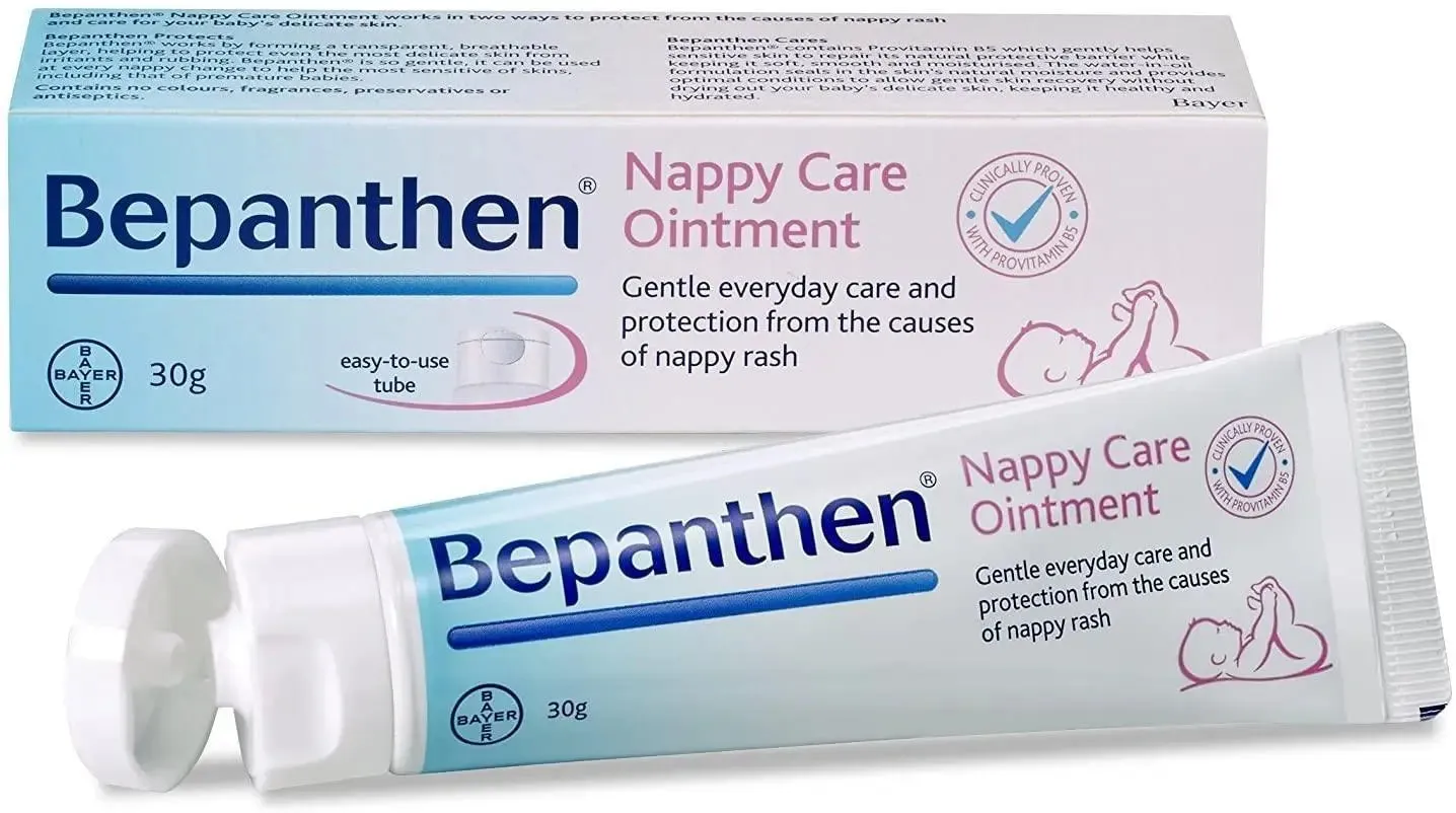 Bepanthen Nappy Rash Cream Nappy Care 30g Ointment