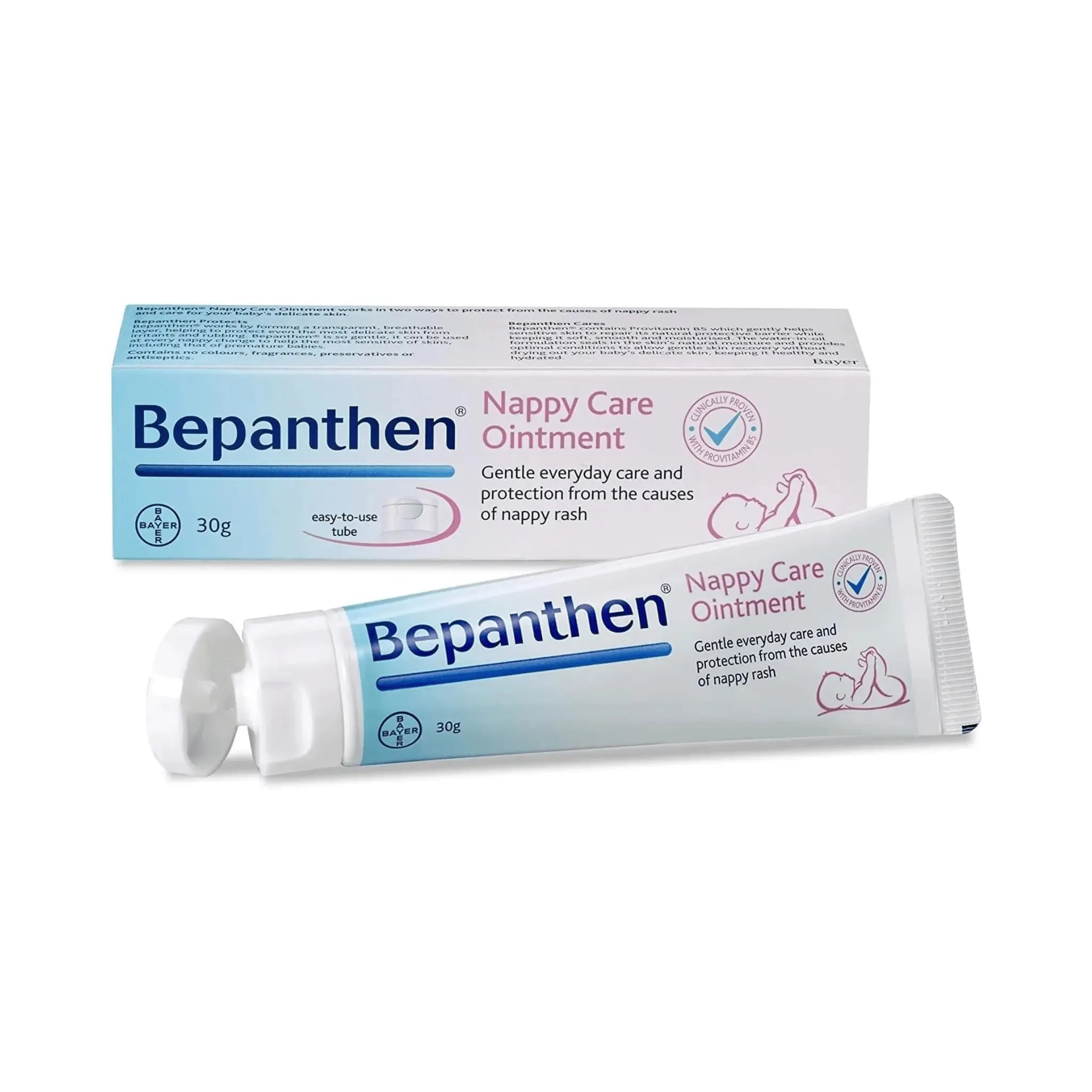 Bepanthen Nappy Rash Cream Nappy Care 30g Ointment