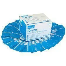 Blue Dot Sterile Saline Wipes- 100 Wipes