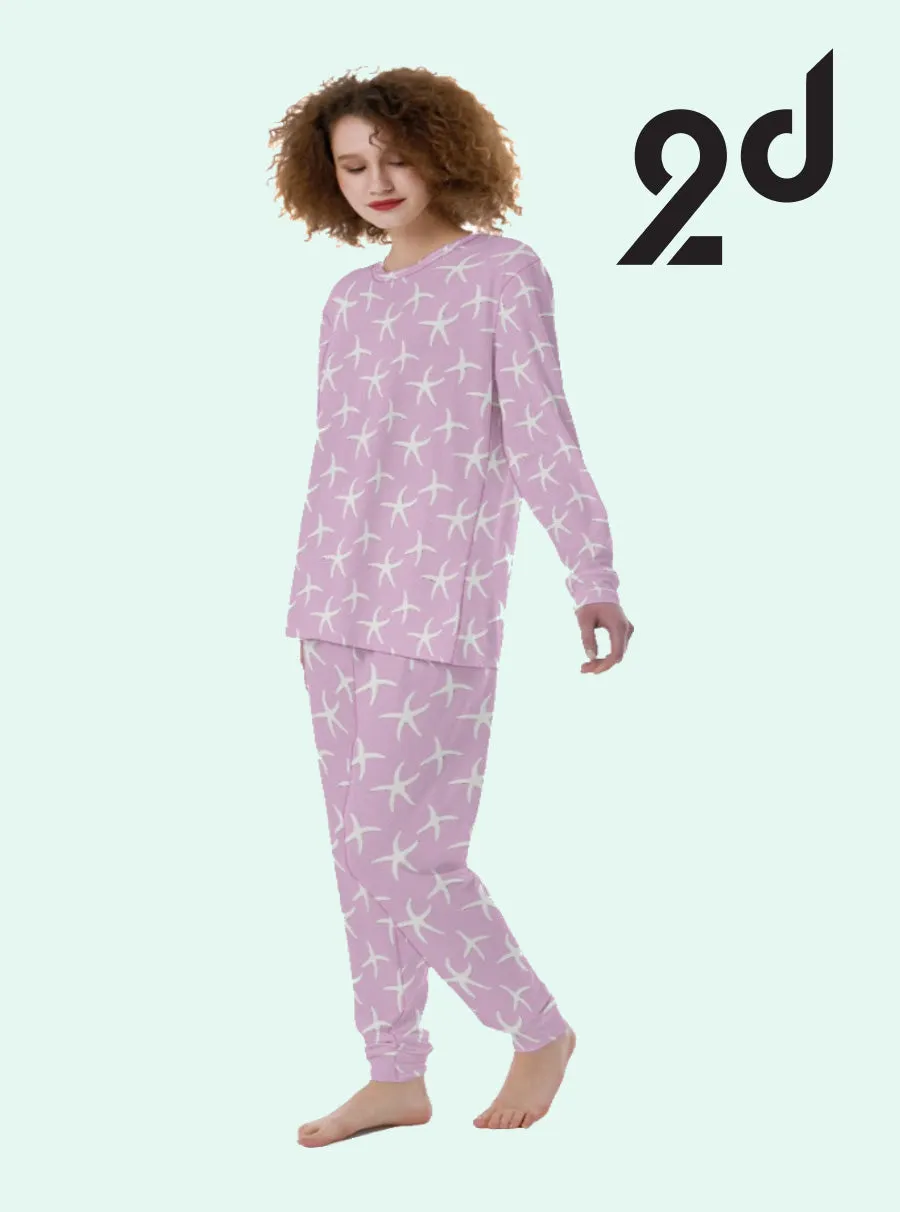 Comfy Pink Pajamas, Long pant PJs, Cozy sleepwear, Soft lounge set, Comfort PJs, Snug nightwear, Relaxing jammies, Long pant Pajama, Comfy sleep set, Cozy loungewear, Soft PJ pants, Comfy jammies, Long pant Pajama set