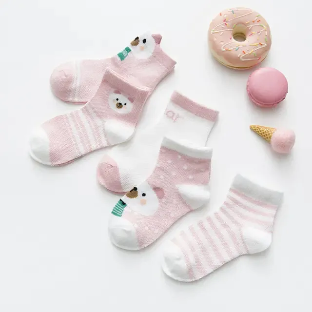 Cotton Mesh Baby Socks