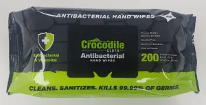 Crocodile Cloth 6102 Hand Wipes, 8.7 in L, 7.9 in W :PK200: QUANTITY: 10