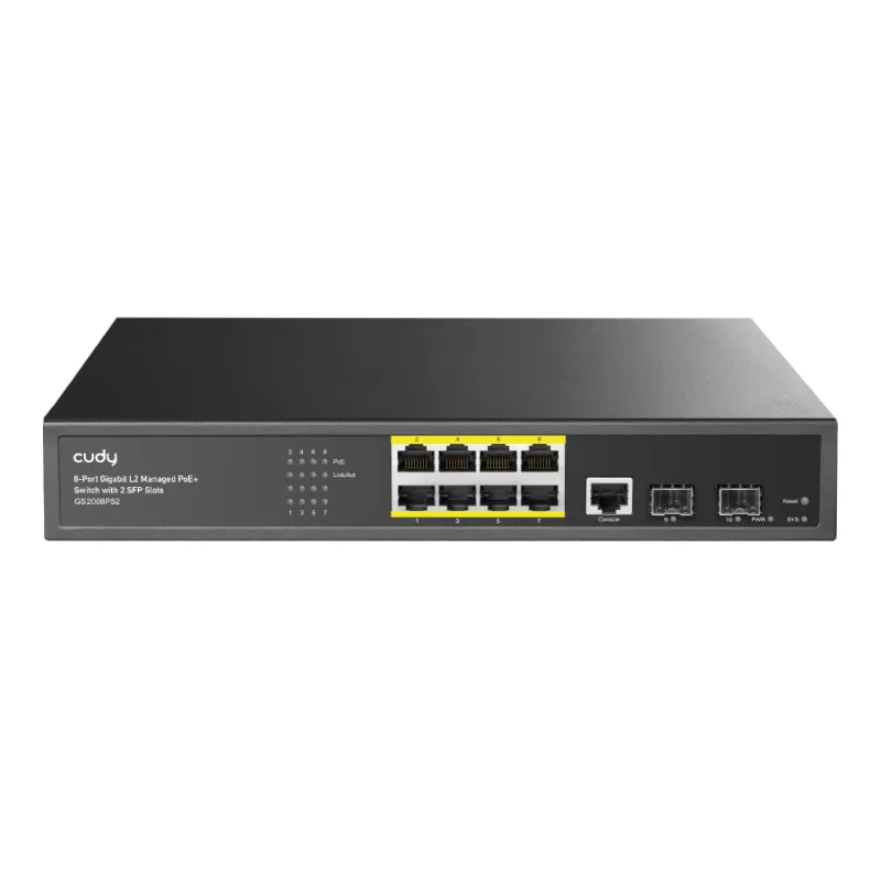 Cudy 8 Port Layer 2 Managed Gigabit PoE Switch