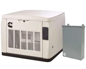 Cummins RS20AC A061C602 20kW w/Remote Monitoring Quiet Connect™ Series Standby Generator LP/NG with 200A Automatic Transfer Switch New