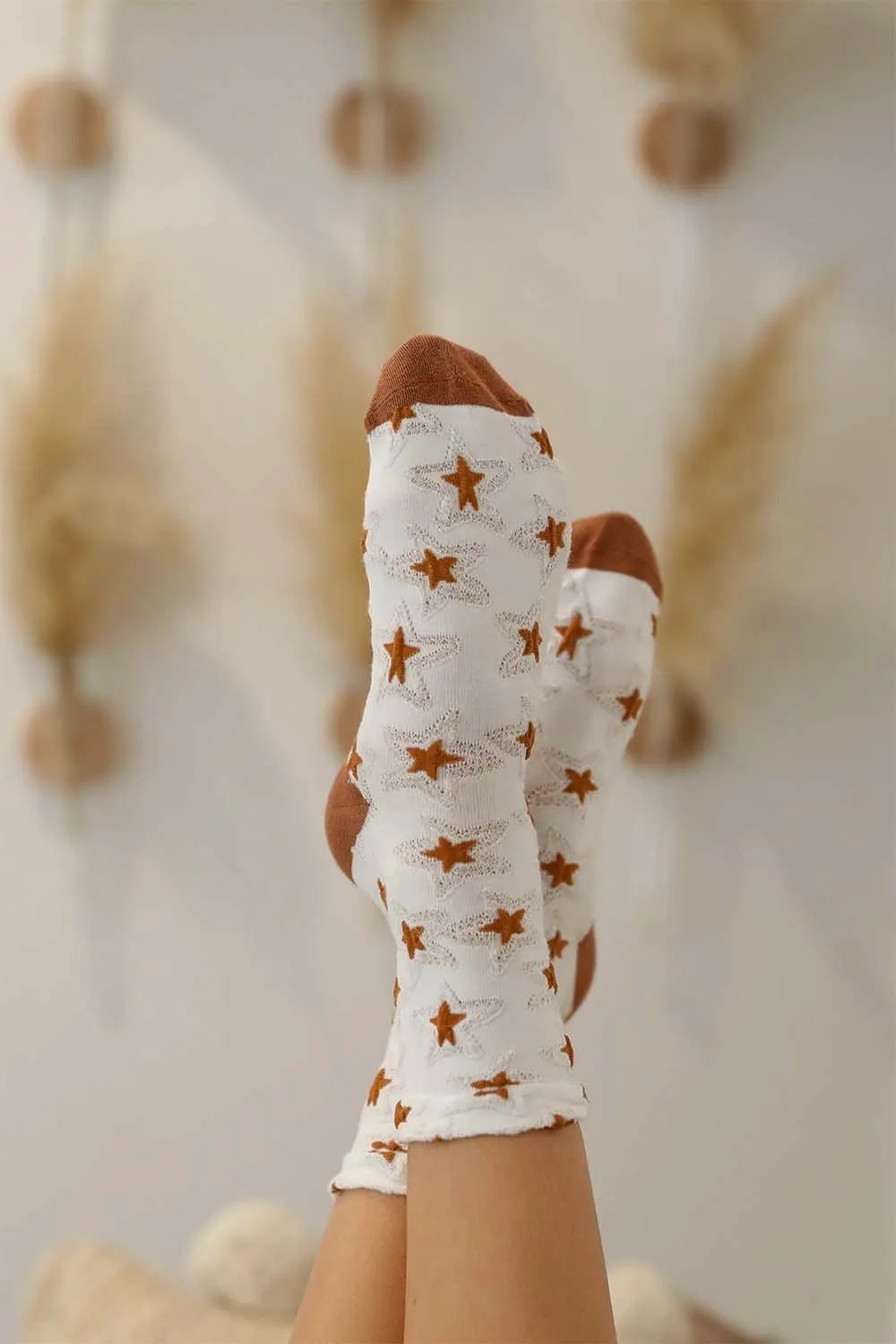 Eco-Friendly Star Design Socks