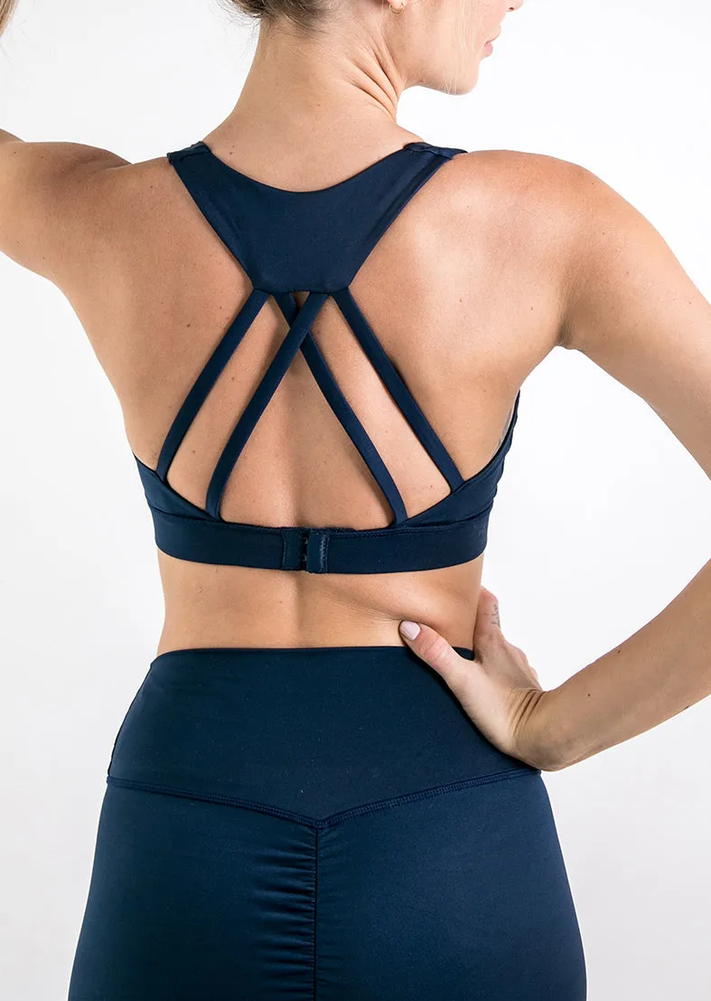 Elevate Touch Adjustable Bra Navy