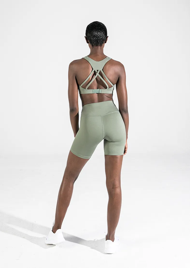 Elevate Touch Cycle Shorts Khaki