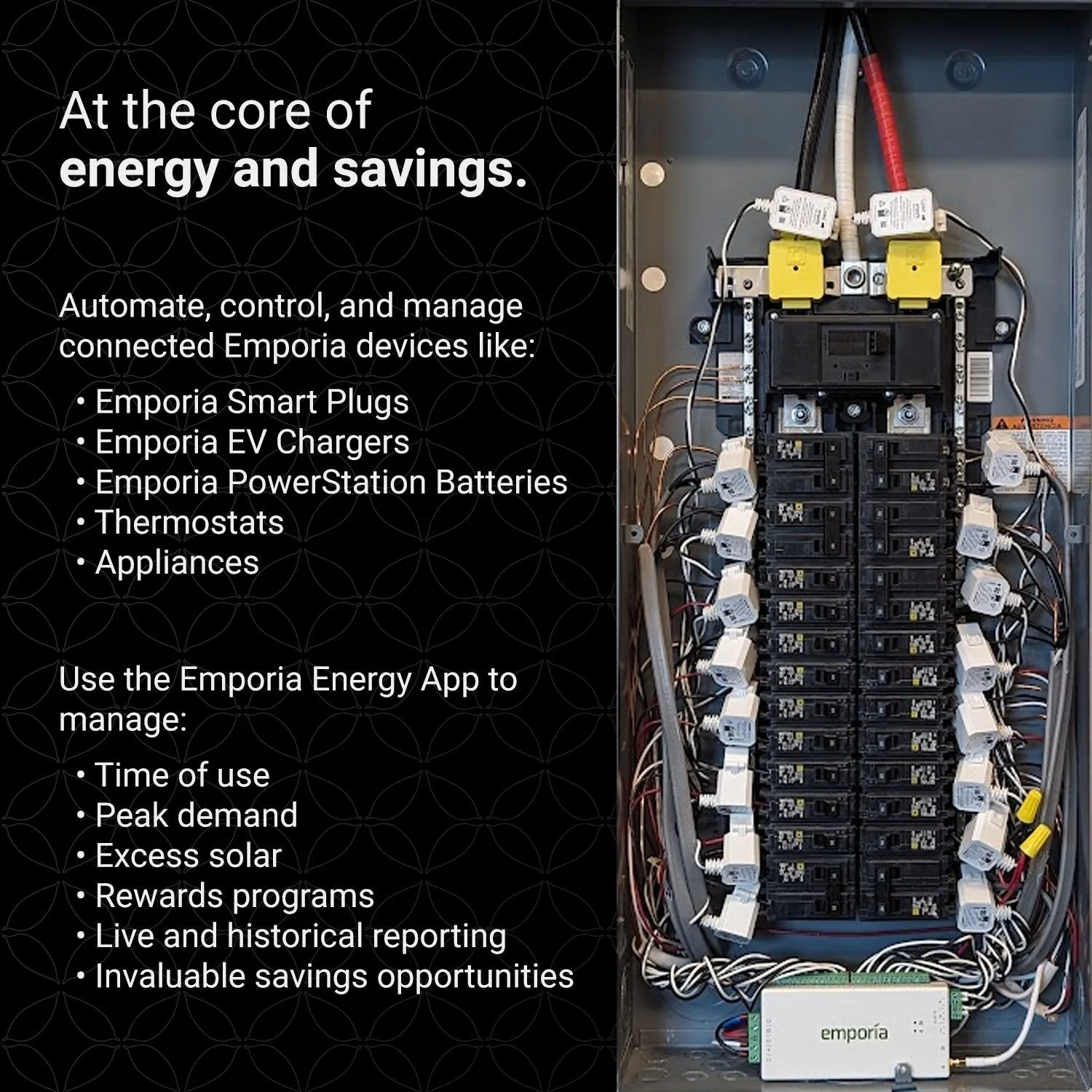 Emporia Vue 3 3-PHASE Energy Monitor