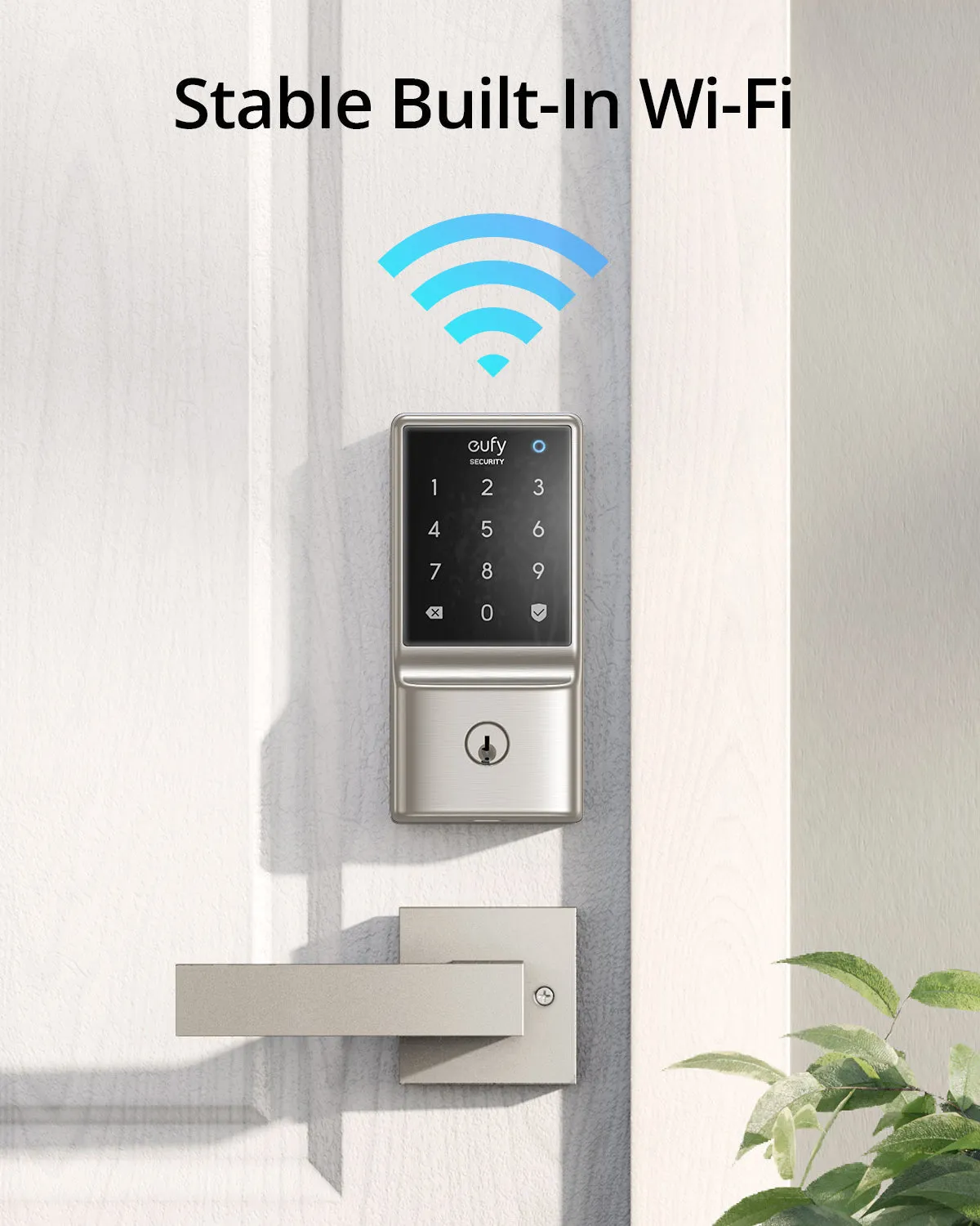 Eufy C210 Smart Lock (Satin Nickel)