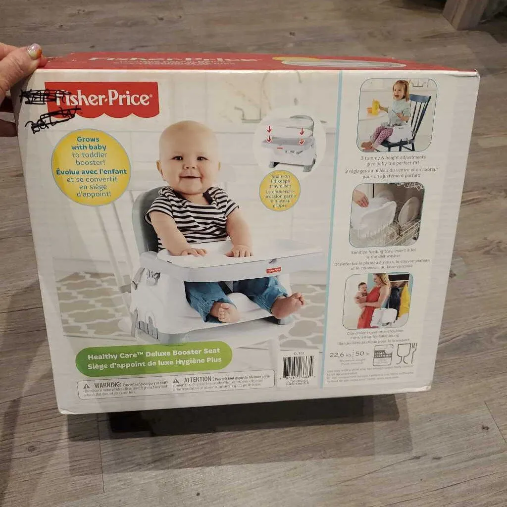 Fisher Price healthy care deluxe booster seat