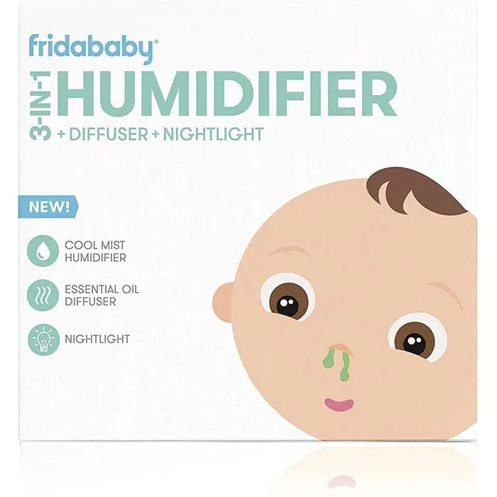 Frida Baby Breathe 3-in-1 Humidifier, Diffuser & Nightlight