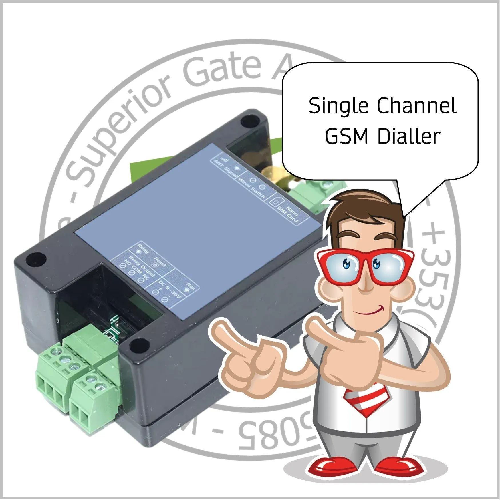 GSM Gate Opener/Relay Switch