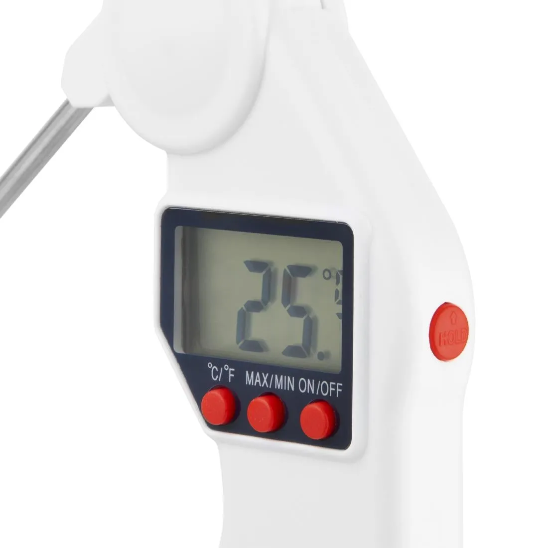 J242 Hygiplas Easytemp Colour Coded White Thermometer