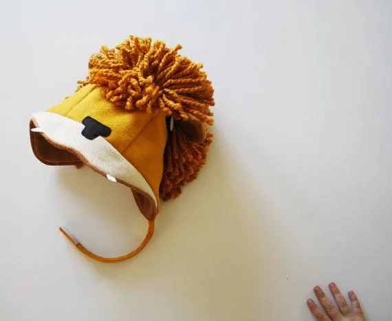 Littlegoodall Ferocious Felt Lion Hat