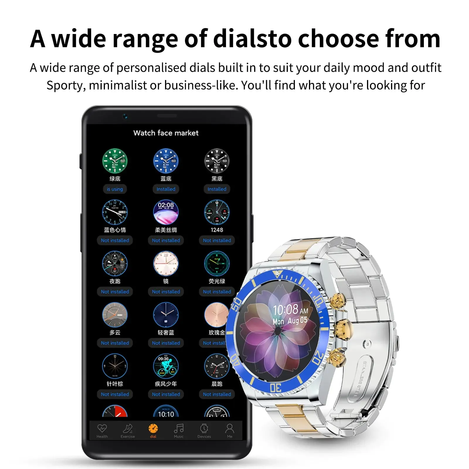 Men's Bluetooth Smart Watch