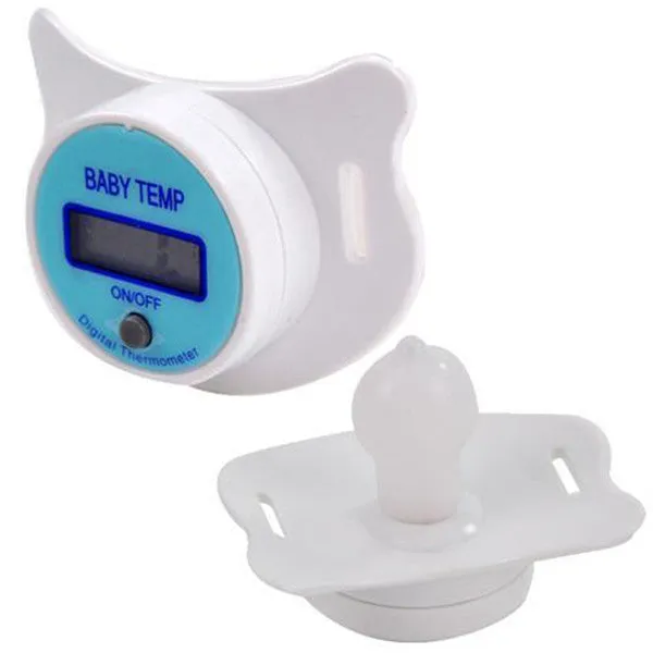 New Practical Baby Kid LCD Digital Mouth Nipple Pacifier Thermometer Temperature Best