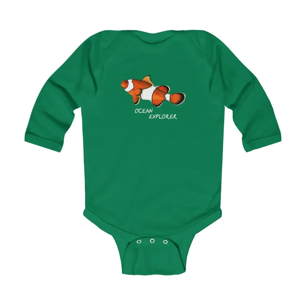 Ocean Explorer Infant Long Sleeve Bodysuit