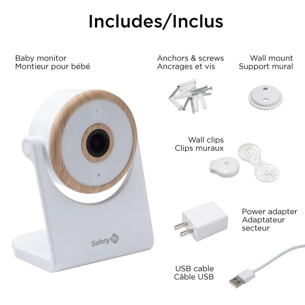 Safety 1st Connected Home WiFi Baby Monitor