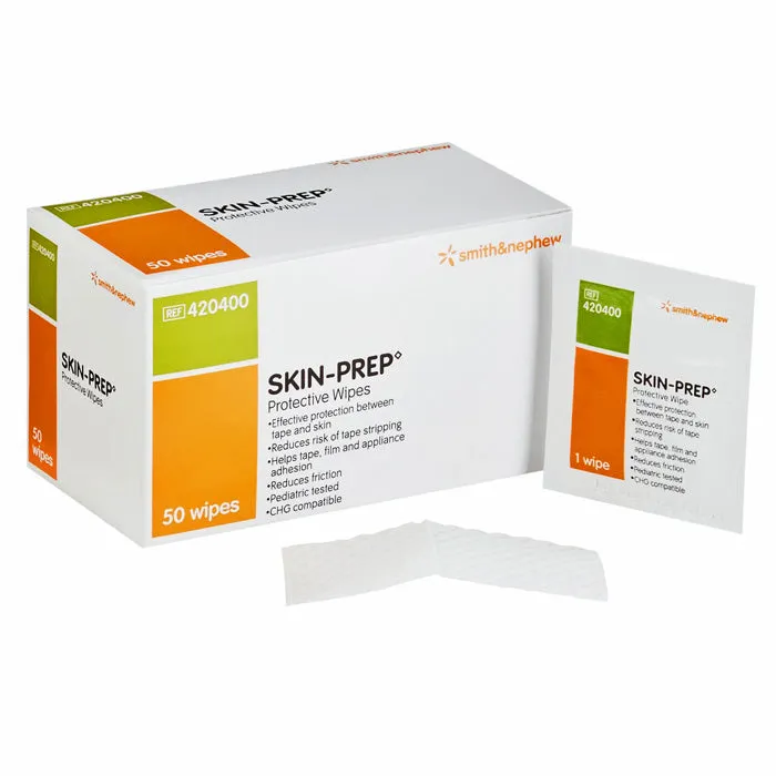 Skin Prep Pads Protective Wipes 50/Box