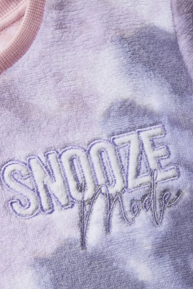 Snooze Long Sleeve Pyjamas Pink