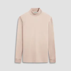 Solid Mock Neck Pullover