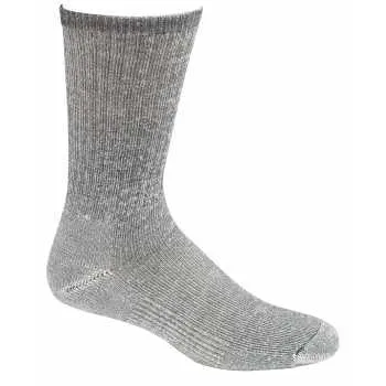 TAYLOR HOSIERY GREY CREW SOCK