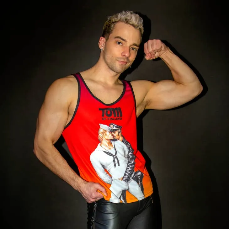 Tom of Finland Mesh Tank Top — "Slutty Sailor"