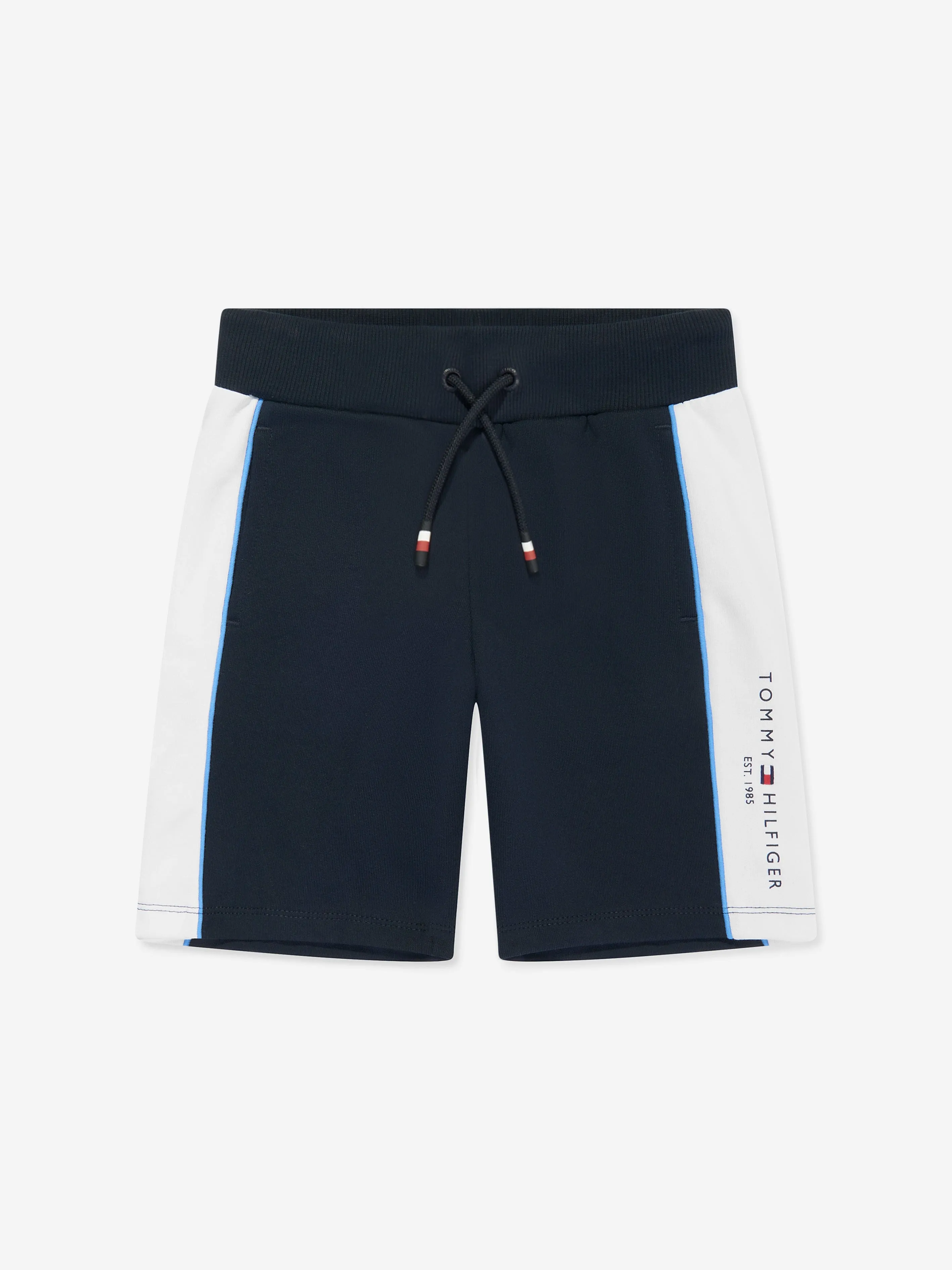 Tommy Hilfiger Boys Essential Colourblock Shorts Set in Blue