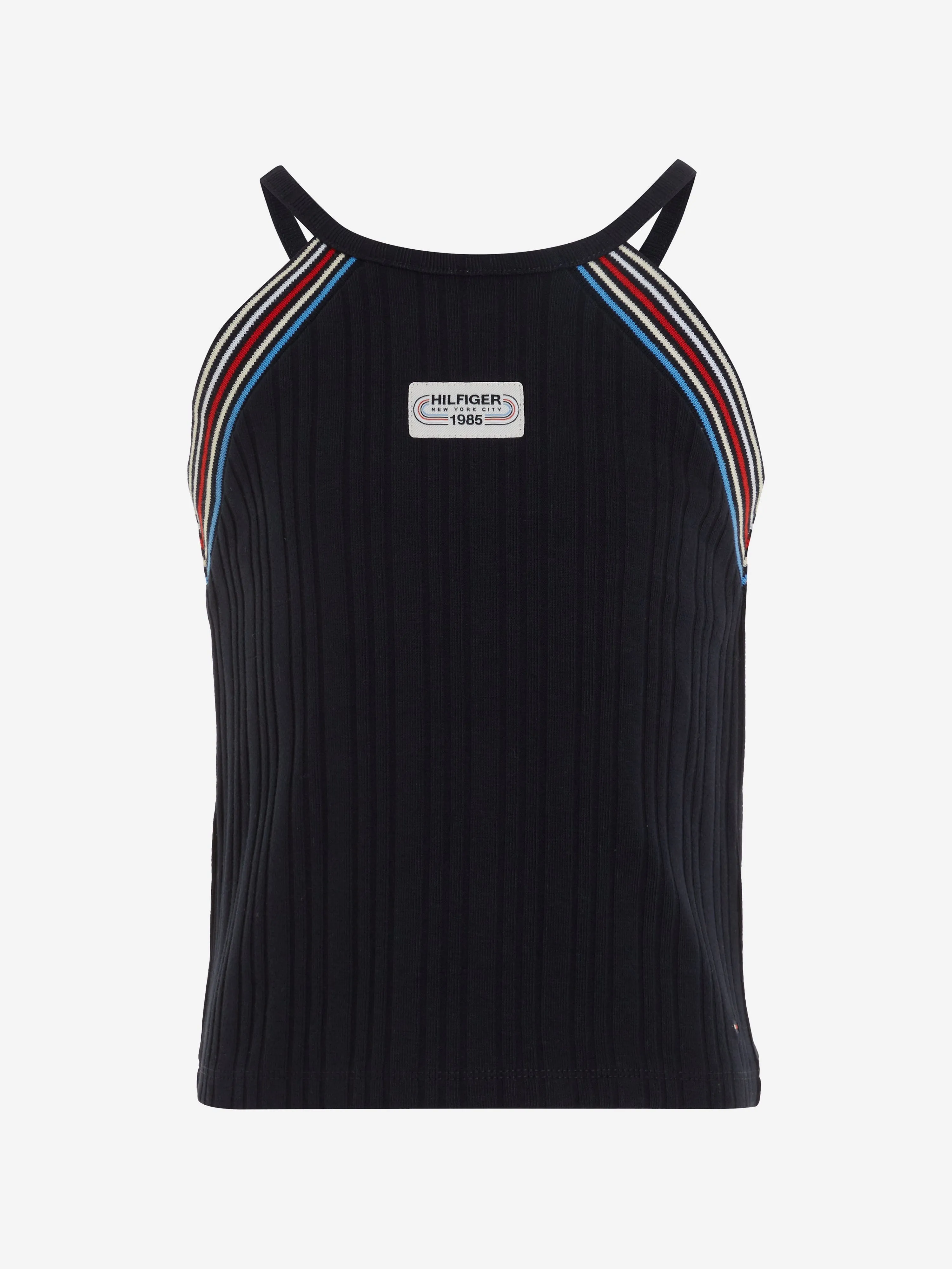 Tommy Hilfiger Girls 1985 Logo Tank Top in Navy