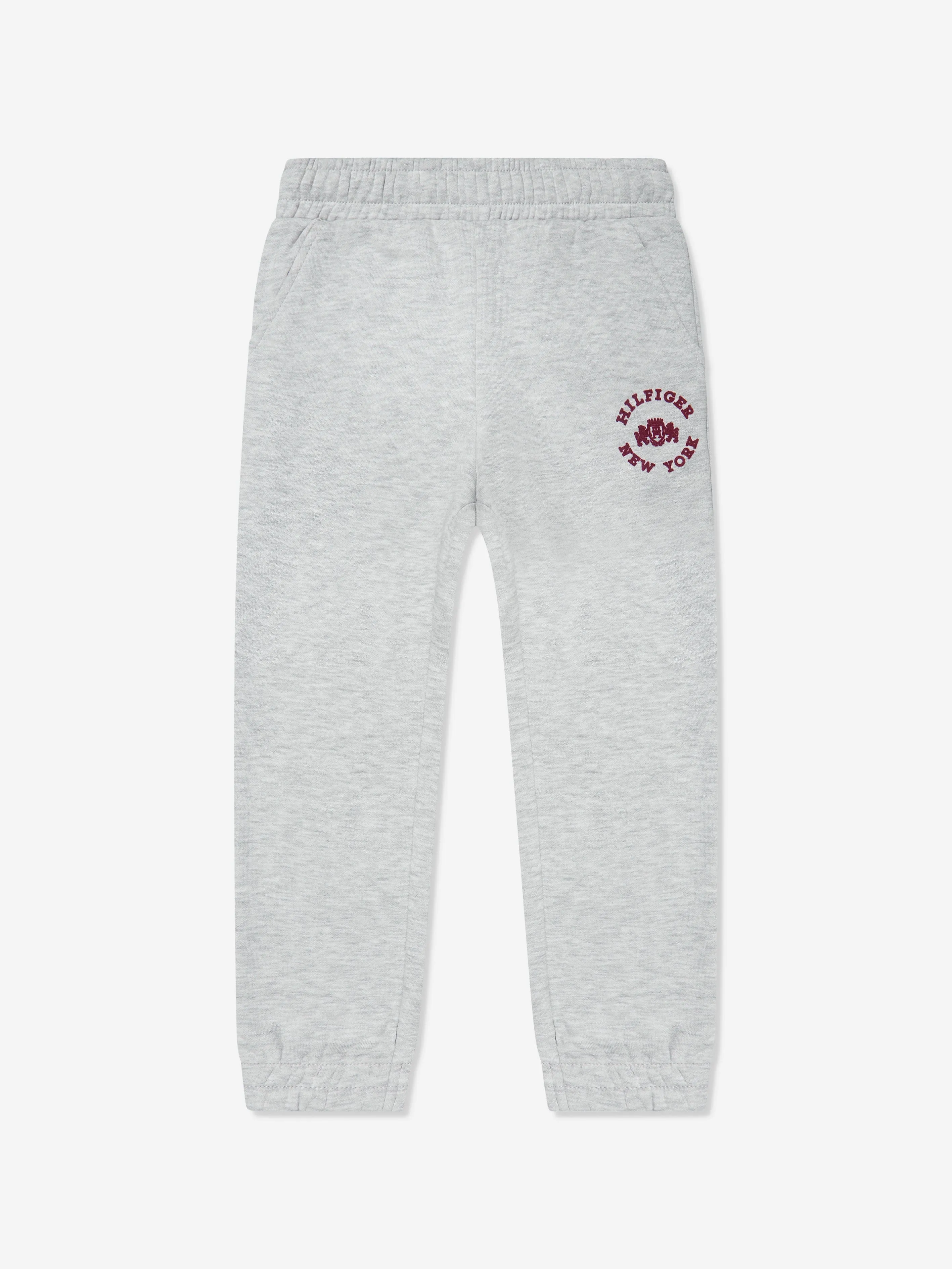 Tommy Hilfiger Girls Hilfiger Crest Varsity Sweatpants in Grey