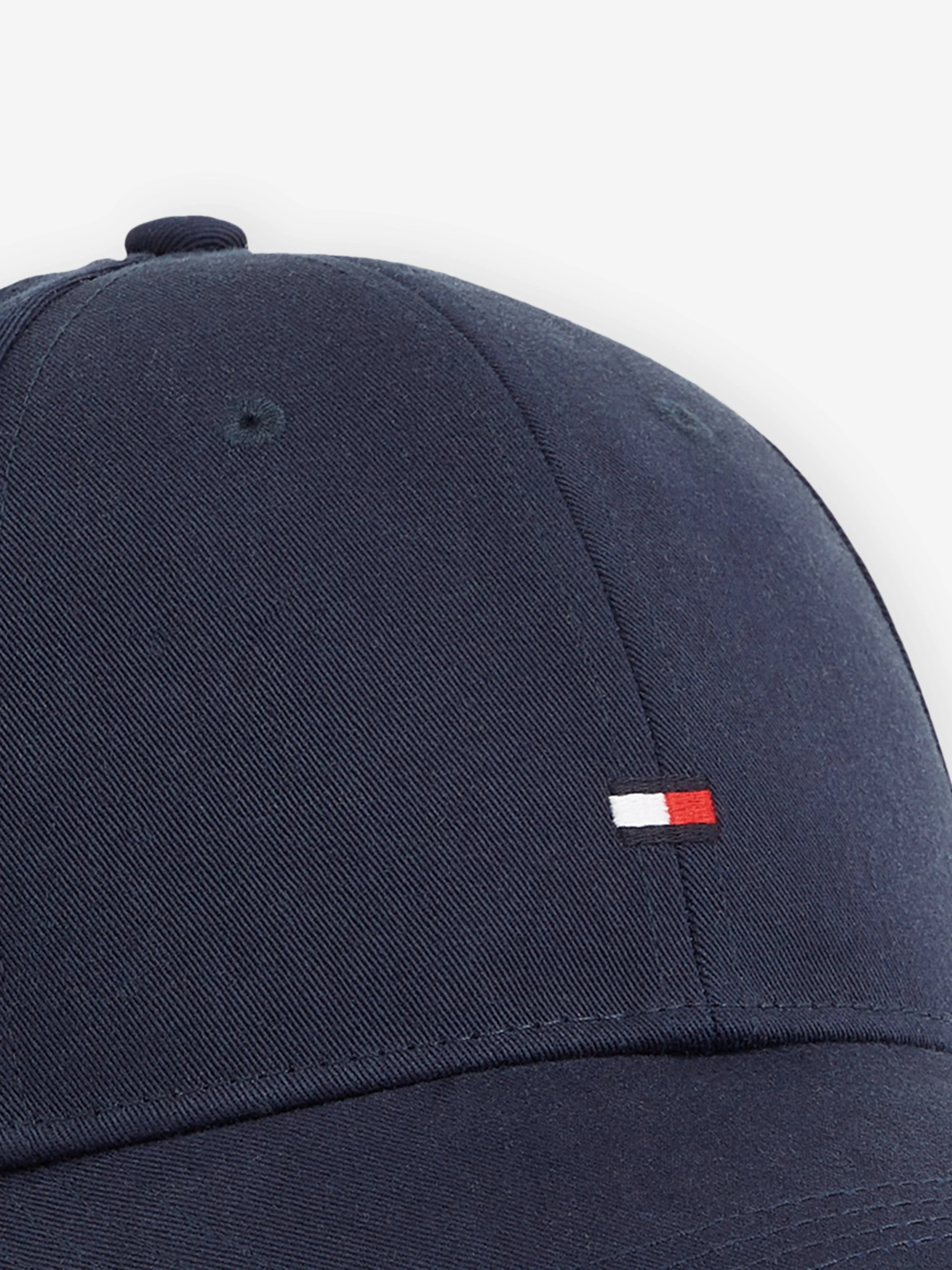 Tommy Hilfiger Kids Small Flag Logo Cap in Navy