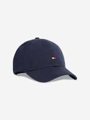 Tommy Hilfiger Kids Small Flag Logo Cap in Navy