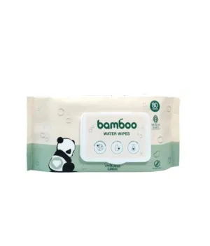 Velona Bamboo Water Wipes - 80pcs Pack