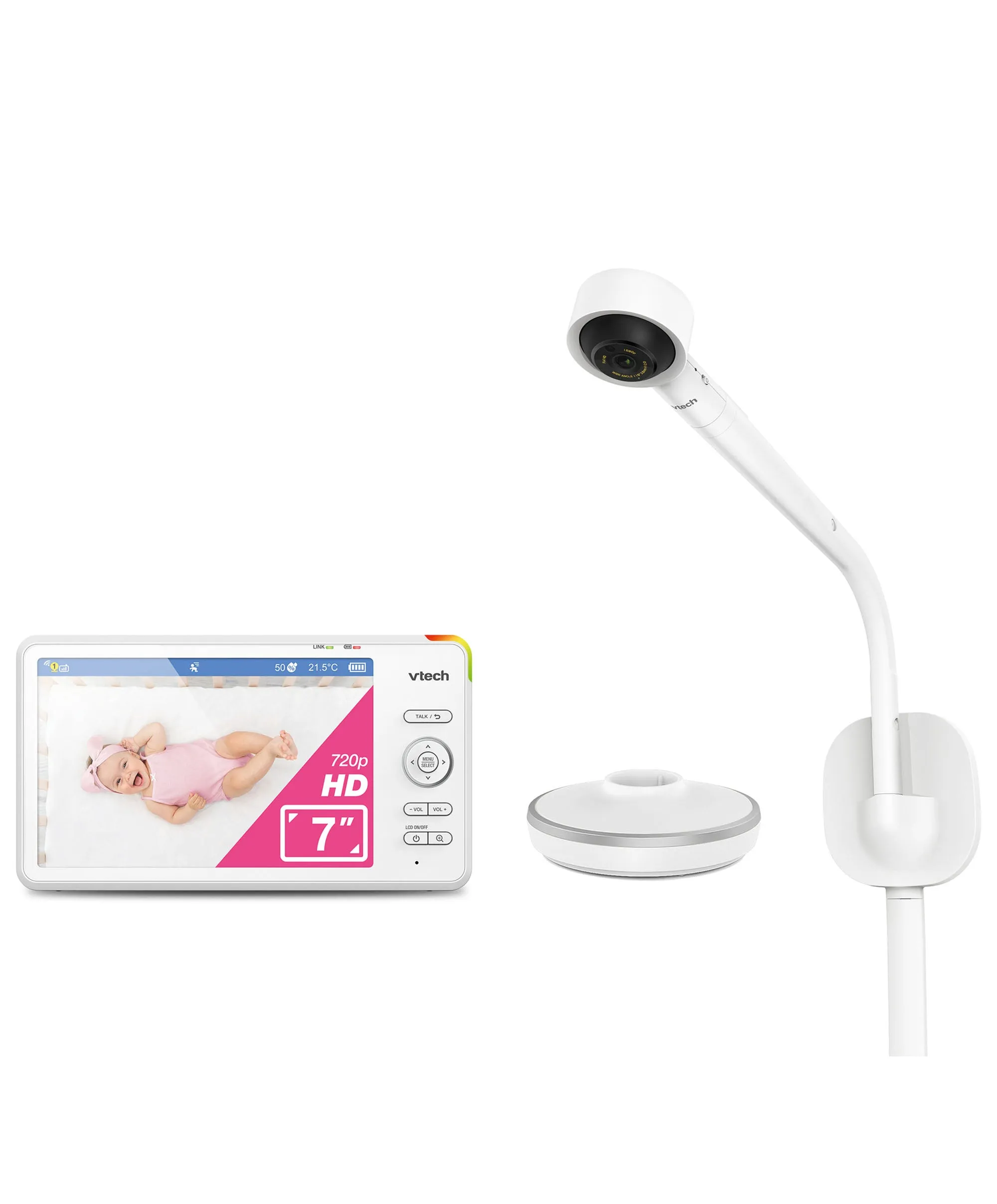 VTech RM7787HD 7” Over-The-Cot Smart Monitor