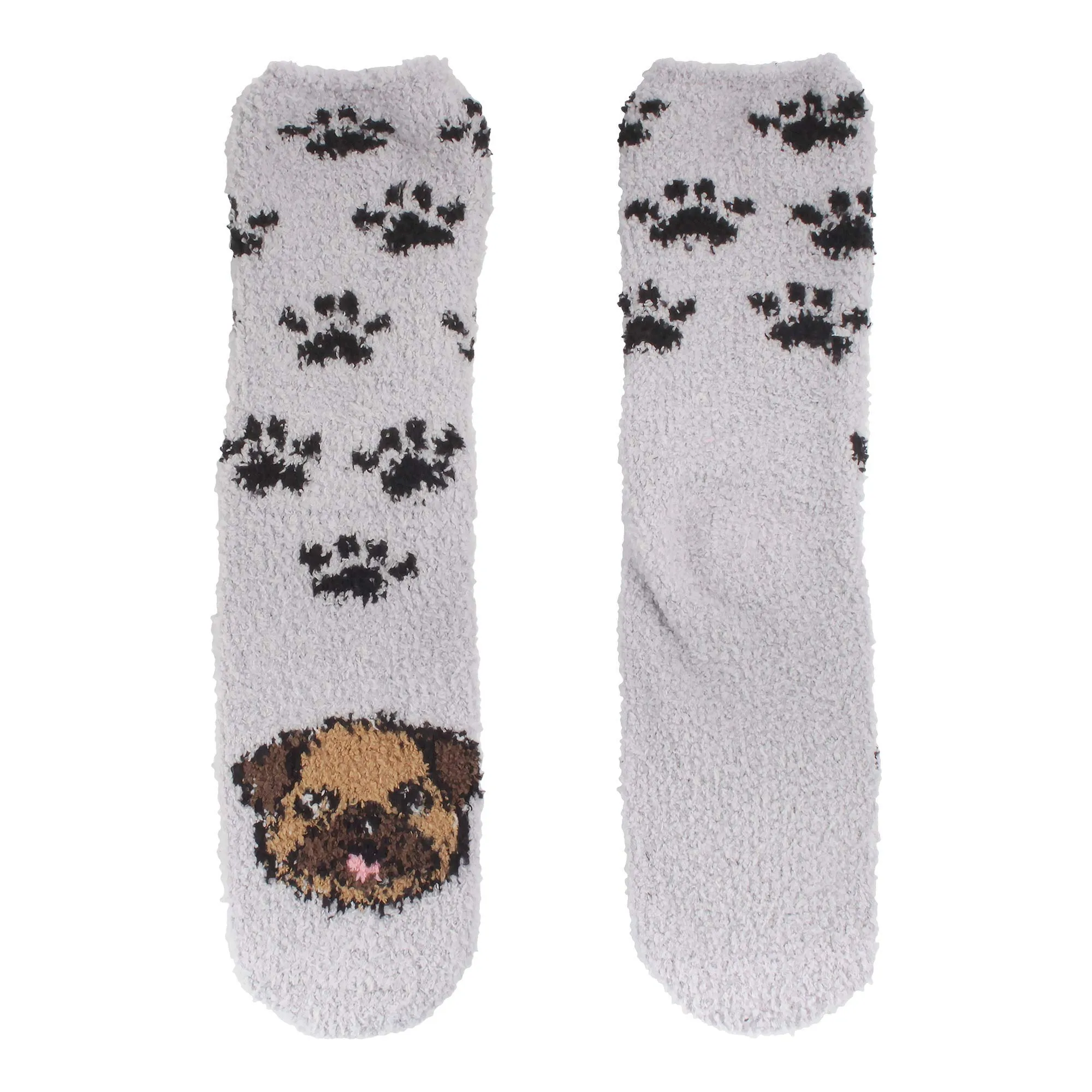 Women's Cute Fuzzy Cozy Super Warm Soft Animal Indoor Outdoor Cabin Crew Socks