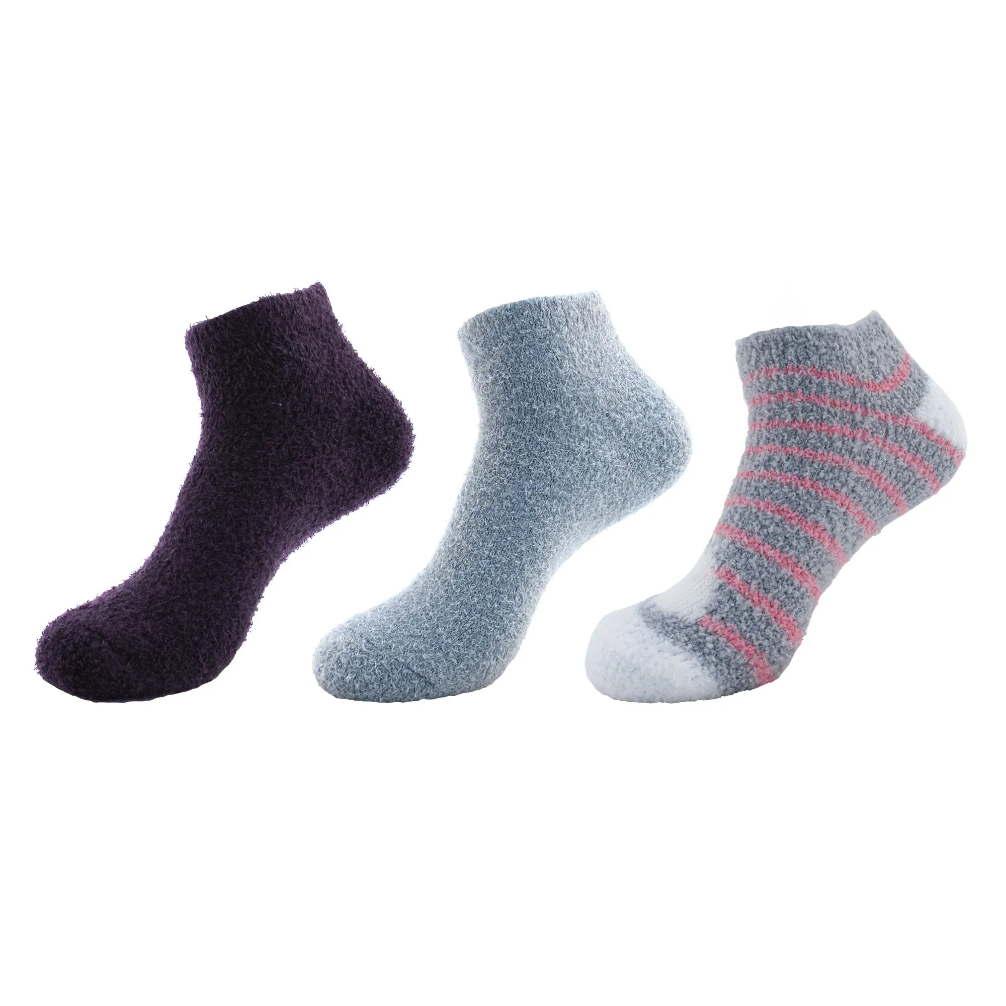 Women's Fuzzy Feather Yarn Soft Warm Ankle Socks