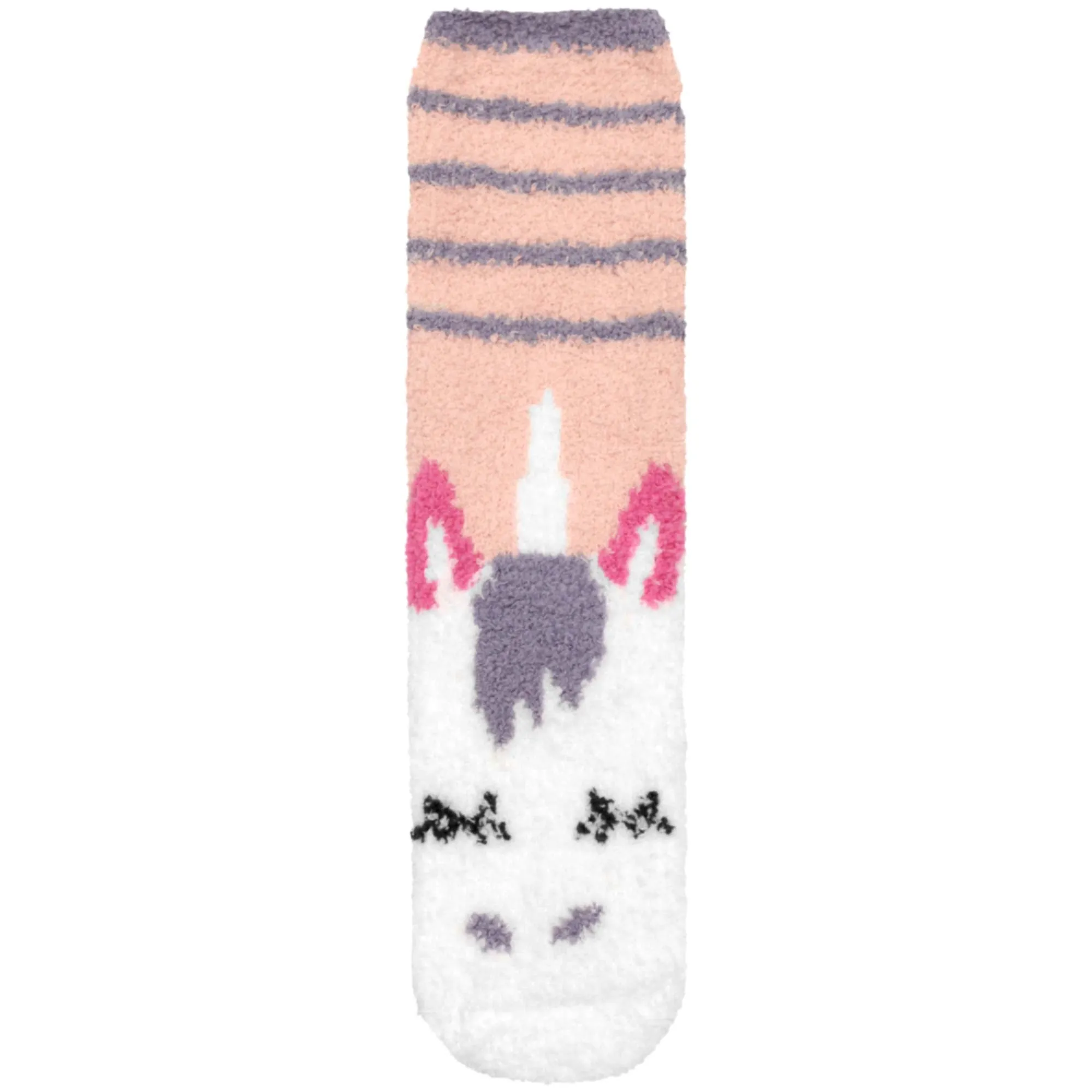 Women's Soft Warm Fuzzy Furry Cozy Unicorn Series Crew Socks, Singles